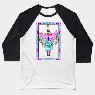 Fancy Shawl Dancer by Niibidoon Baseball T-Shirt